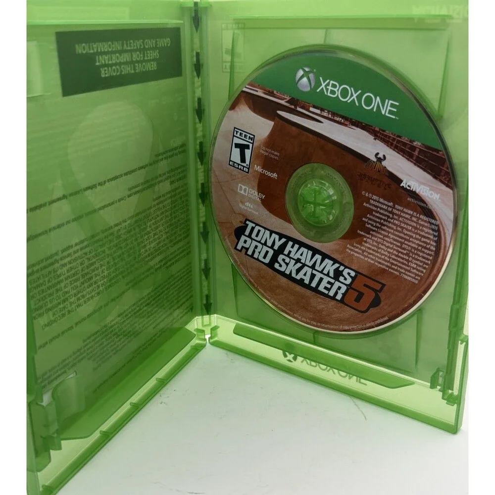🛹🎮 Tony Hawk’s Pro Skater 5 – Xbox One Game 💥 Disc Only